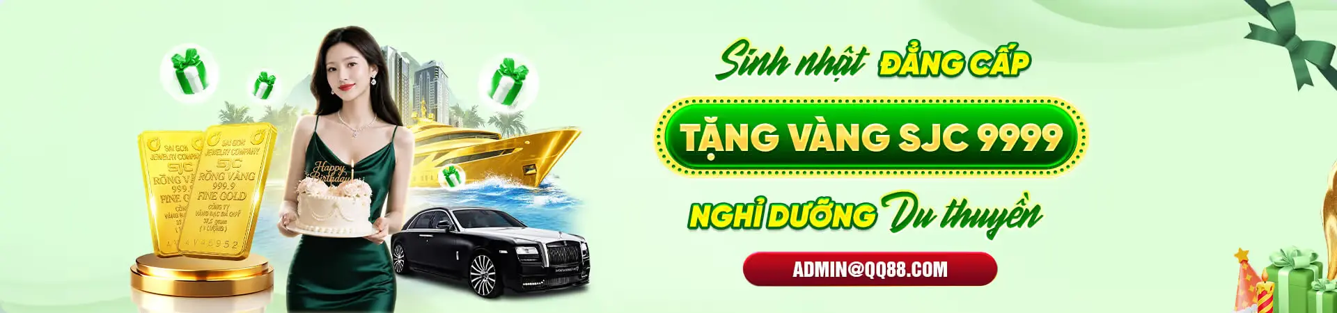 sinh nhật vàng tặng sjc 9999